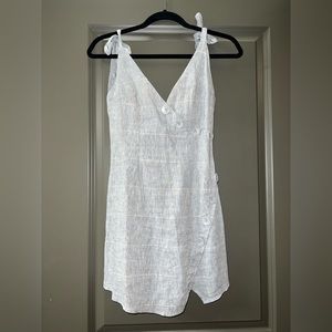 Light grey mini dress